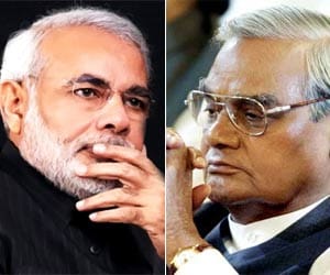 congress legislature facebook post against narendra modi and atal bihari vajpayee
