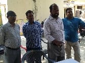 Chit fund company's staff The assault, hostage