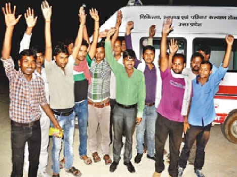  Ambulance drivers are on strike for three hours