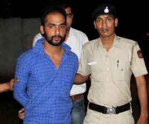 firing in chandigarh on dsp, accused arrested