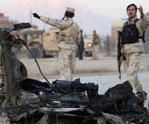 Bomb blast in Kabul airport.
