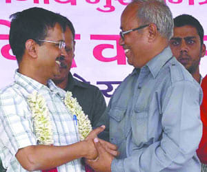 because of Kejriwal declared to be hassle for you