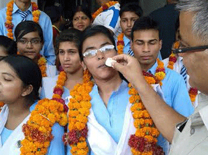 Toppers of up board exam intermediate
