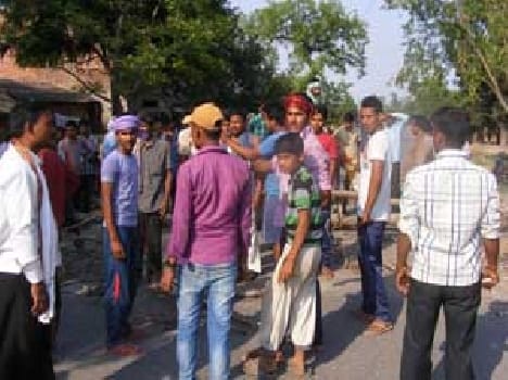 The pick-up came in maternal child thrashed