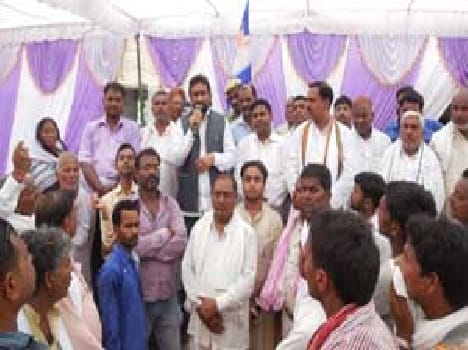 The demands of the farmers raised voice