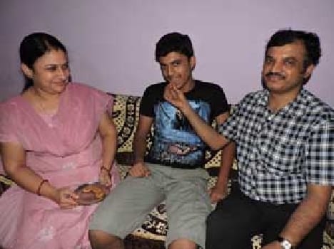 abhinav in the tenth, 12th in ankit topper