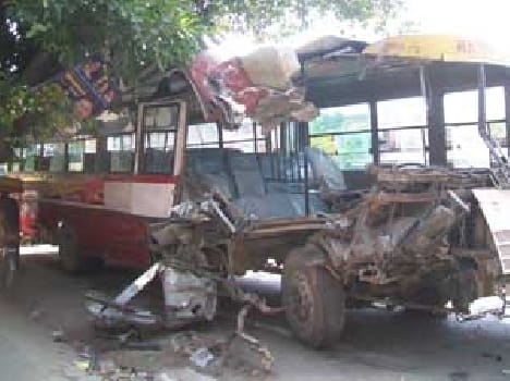 Nine injured in various accidents
