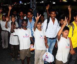 39 Childrens are brought back from mumbai