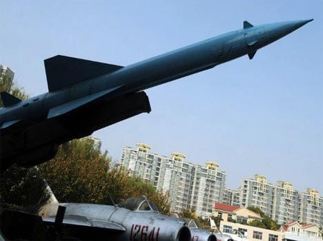 china made ballistic missile, america in tension