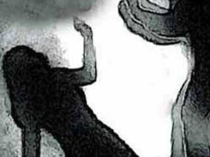 goons forcefully striped and parade to women in up