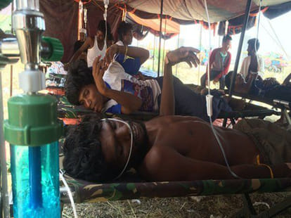 100 migrant people died in indonesia