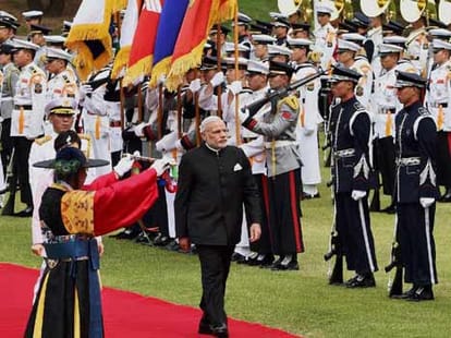 PM Modi tour to South Korea.
