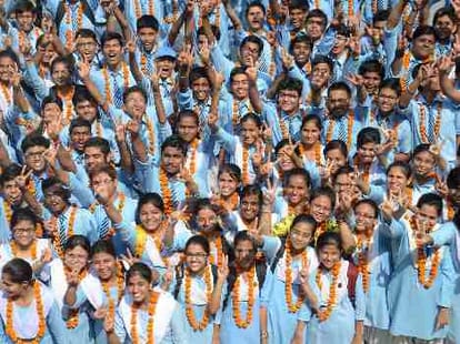 toppers school, where 30 out of 31 student are toppers