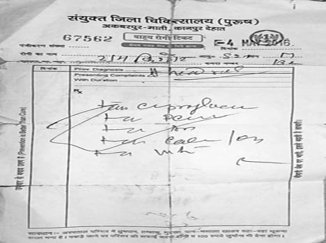 May 4, 2016 Looking patient doctor's prescription!