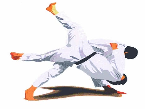 The children learned Self-defense tricks