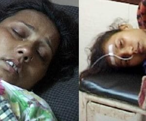mother and three daughter fell down to bhakhra river