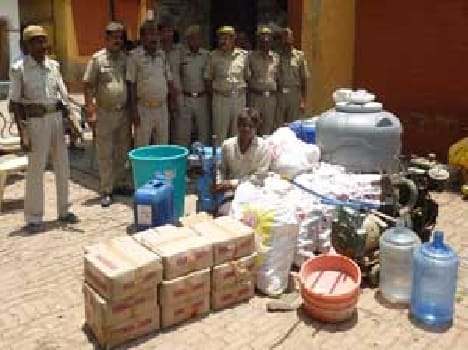 one arrest with 15 million of wine