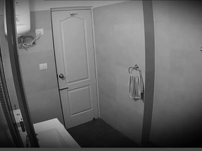 cctv camera on army officer's home in lucknow