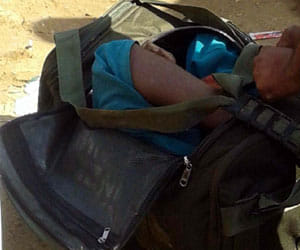 Woman dead body head chopped found in the bag