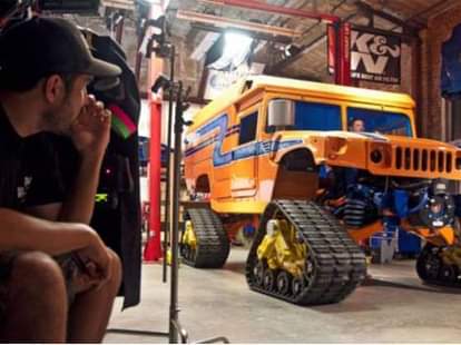 modified Hummer hybrid will go to the South Pole on biofuel