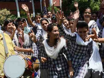 students near border areas scored well too