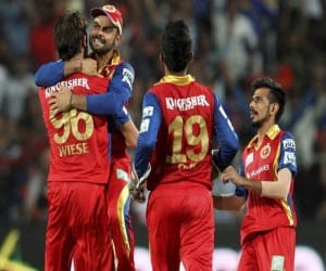 LIVE: royal challengers banglore vs rajasthan royals, ipl 8