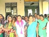 Anganwadi workers BDO made mortgages