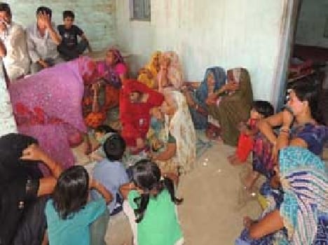 The young man in the immersion bone death in Allahabad
