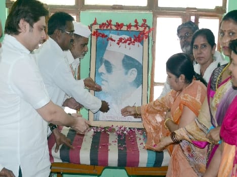 Rajiv Gandhi Anniversary celebrated