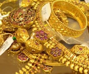 Safe gold in Bank