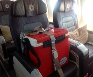 Lever brought from lucknow, reaches hospital from airport in 11 minutes