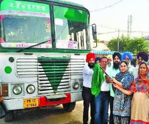 special bus for female passenger from kurali to chandigarh
