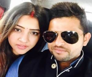 suresh raina miss his wife