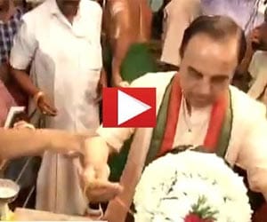 Subramanian Swamy's mangalsutra video.
