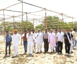 a historical village is asking question from PM about development
