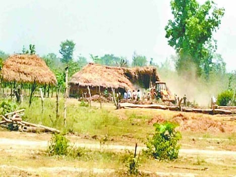 450 hectares of forest encroachers pursued