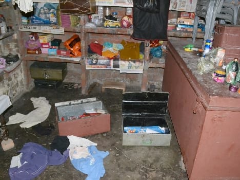 Two of the stolen millions from homes