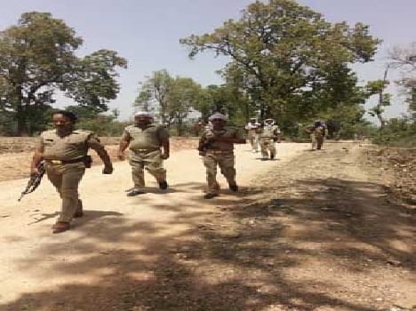 Chhattisgarh, Jharkhand and Bihar border Kanbing