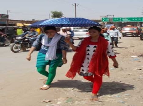 The mercury reached 45 degrees, people Tdpe