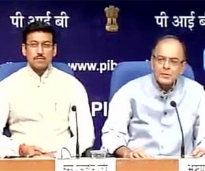 FM Arun Jaitley gives report card on one year anniversary of NDA Govt.