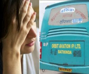 molestation in roadways bus again in punjab