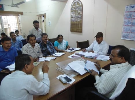 Toilet facilities are available in each school: Arya