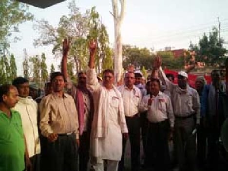  demonstration of  Union