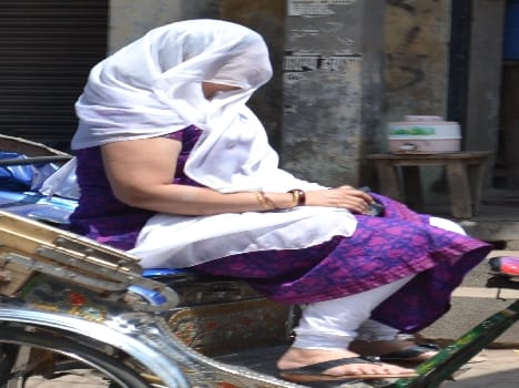 Hot sun , heat stroke and heat People suffering day