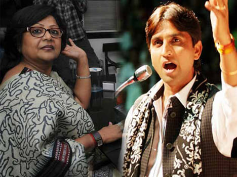 Barkha Shukla lodged FIR in case of Kumar Vishwas .