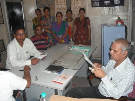 Executive Engineer of the villagers besiege basai