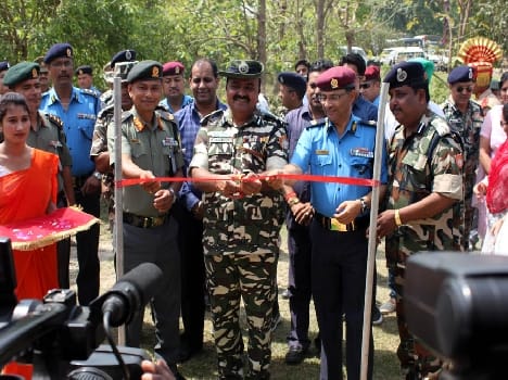 India - Nepal brotherhood Bicycle rally off