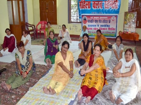 Patanjali and Sujnya Starting yoga camp