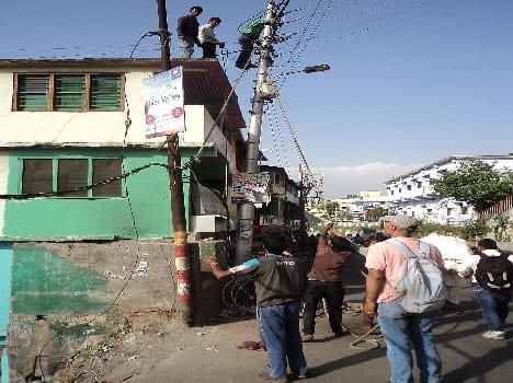 Local fault and get rid of low-voltage