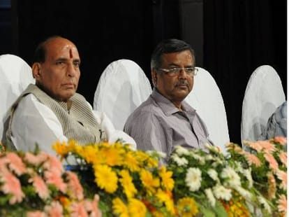 Rajnath Singh promises for 10 percent GDP growth.